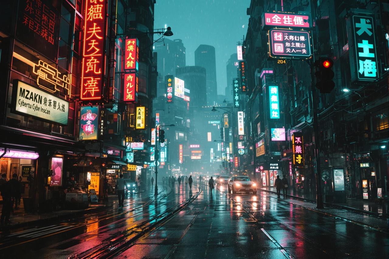 羞羞影视影视专题 - 赛博朋克东方叙事:从《银翼杀手》到《深海回响》